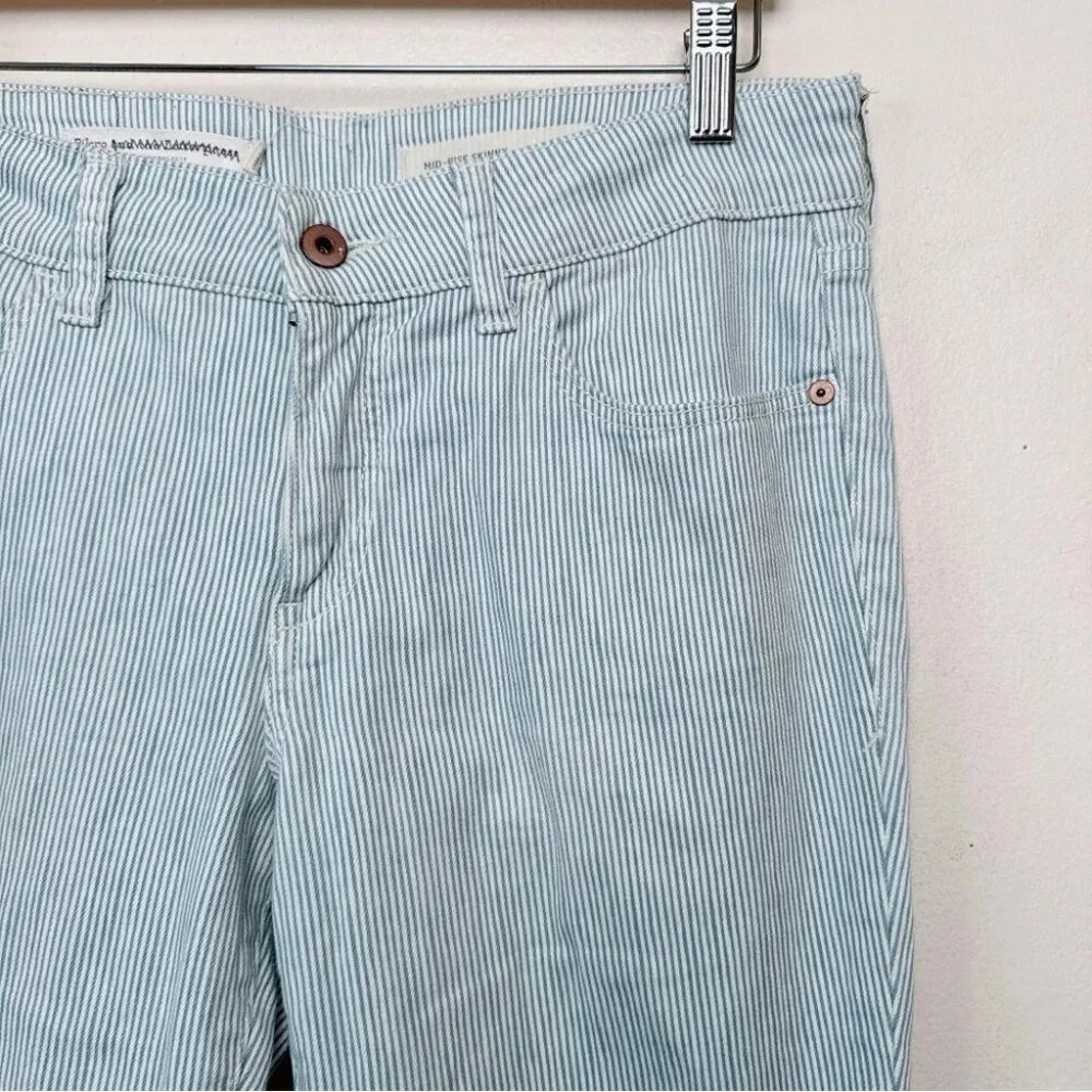 Anthropologie Womens 29 Pilcro Mid Rise Skinny Ankle Jeans - Picture 5 of 16
